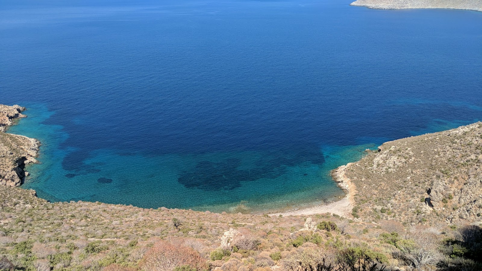 Vlychadha beach'in fotoğrafı vahşi alan