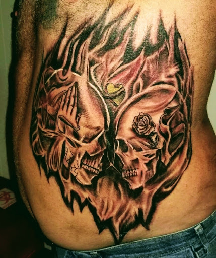 Explore elf tattoo ideas, creative tattoo ideas in Lake Placid, available at Its Better Wet