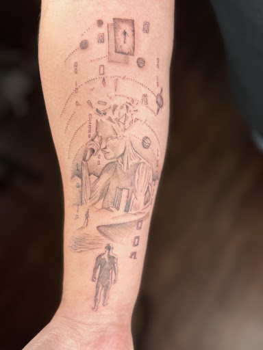 Explore hard worker tattoo ideas, creative tattoo ideas in Vancouver, available at Sacred Yeti Tattoos