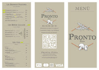 Menu / carte de Pronto Pizza à Boulogne-sur-Mer