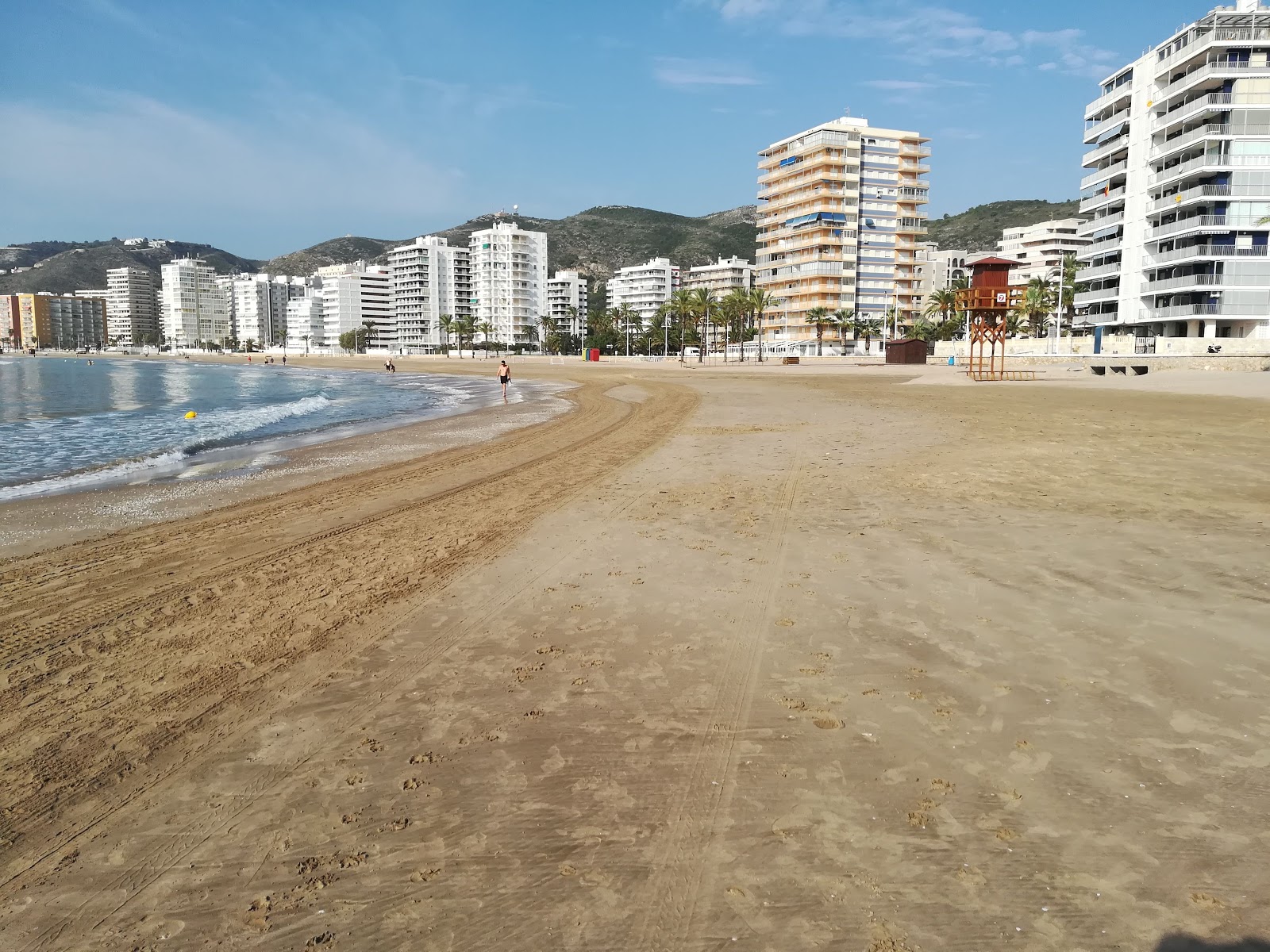 Foto de Playa del Racó con muy limpio nivel de limpieza