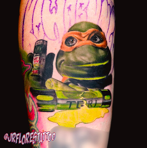 Explore tattoo ideas for leg sleeve, creative tattoo ideas in Caldwell, available at Blue Ring Studio Tattoo & Piercing