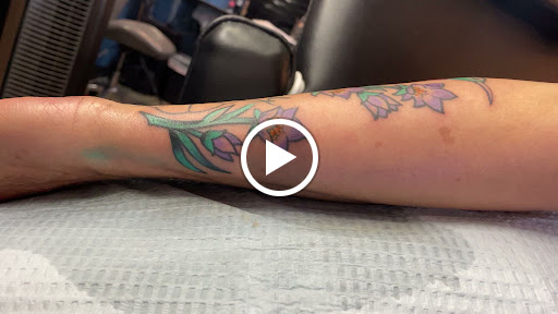 Explore male foot tattoo ideas, creative tattoo ideas in Grand Junction, available at Calamity Janes Tattoo & Piercing