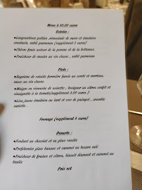 Menu du La Romanée à Dole