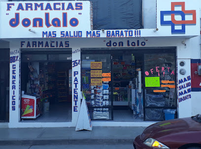 Farmacias Don Lalo Dr Amonario Díaz De León De La Rosa 68, Ferrocarrilera, 79380 Cardenas, S.L.P. Mexico