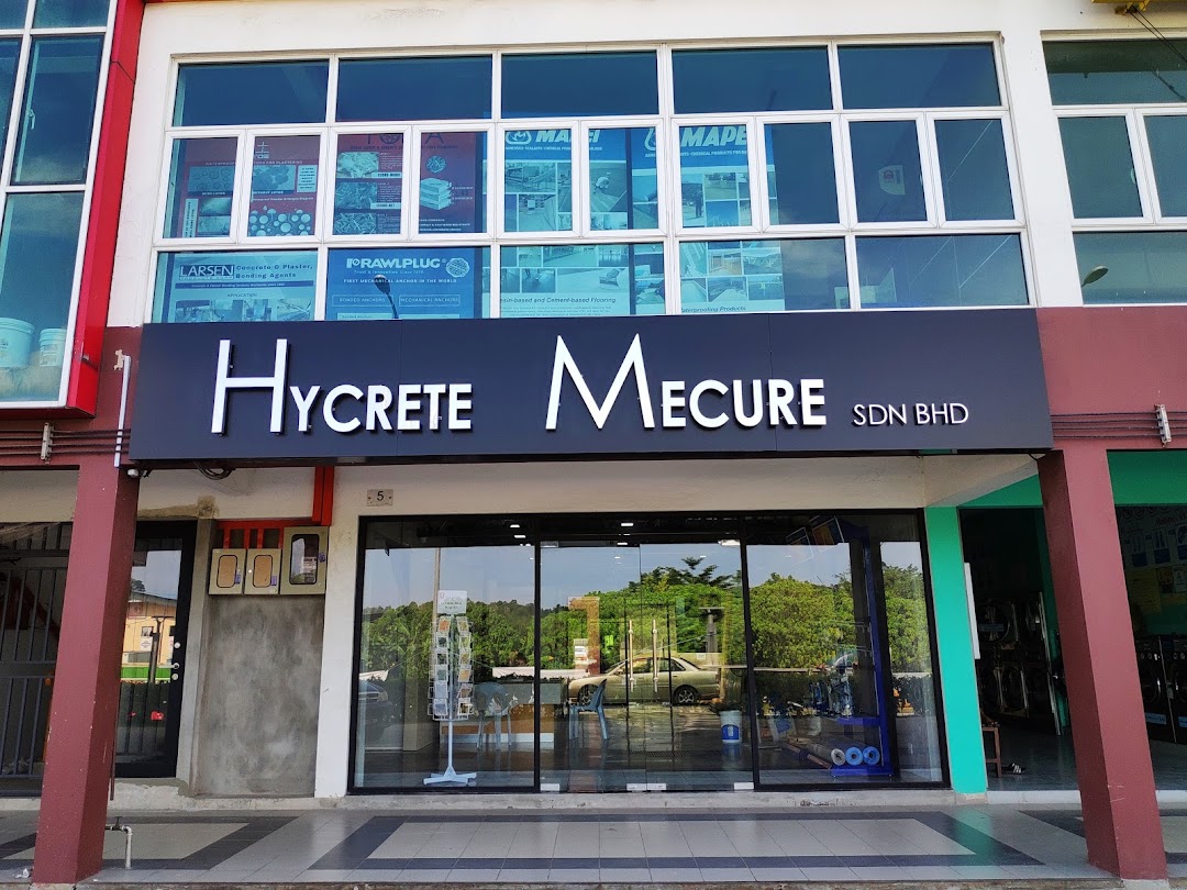 Hycrete Mecure Showroom
