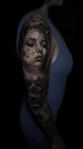 Explore packer tattoo ideas, creative tattoo ideas in Hollywood, available at Sacred Eye Tattoos