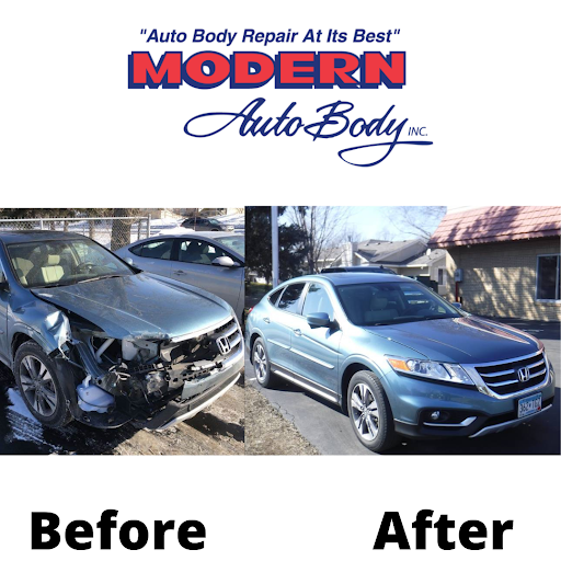 Auto Body Shop «Modern Auto Body», reviews and photos, 2240 85th Ave N, Minneapolis, MN 55444, USA