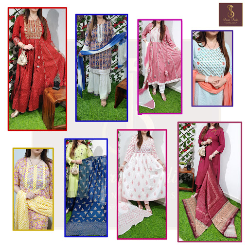 Smart India Designer Kurtis Gowns Suits Palazzo Clothing Manufacturer in Lajpat Nagar 4