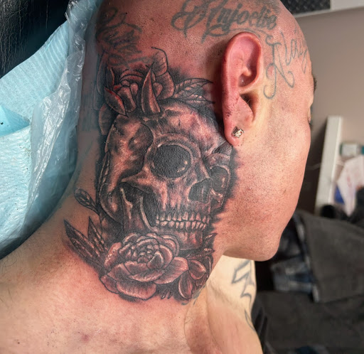 Explore viking warrior tattoo ideas, creative tattoo ideas in Fullerton, available at Future Tattoo & Body Piercing