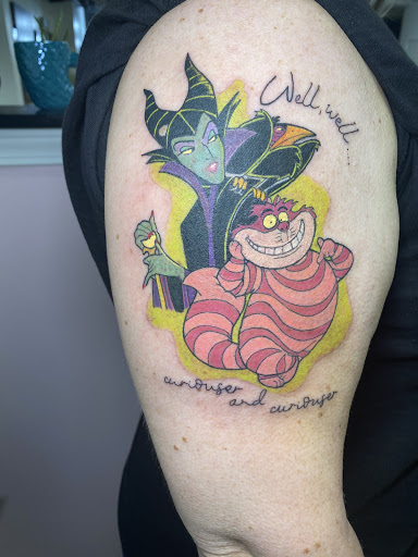 Explore country music tattoo ideas, creative tattoo ideas in Lancaster, available at MermGoddess Tattoo Studio & Gallery
