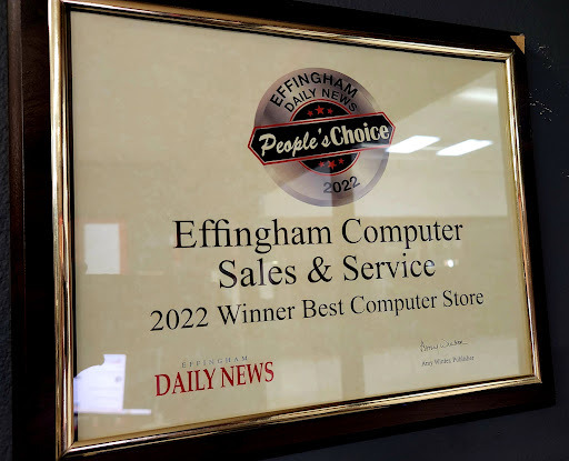 Computer Repair Service «Effingham Computer Sales & Service», reviews and photos, 10568 E Aminoff Dr, Effingham, IL 62401, USA