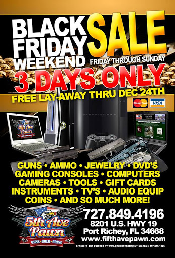 Pawn Shop «Fifth Avenue Jewelry & Pawn», reviews and photos, 8201 US-19, Port Richey, FL 34668, USA