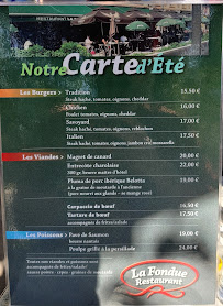 Carte du La fondue à Saint-Martin-d'Uriage
