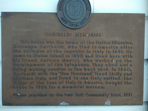 Museum «Garibaldi Meucci Museum», reviews and photos, 420 Tompkins Ave, Staten Island, NY 10305, USA