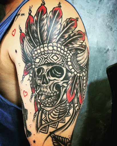 Logo da empresa - Binhão Tattoo