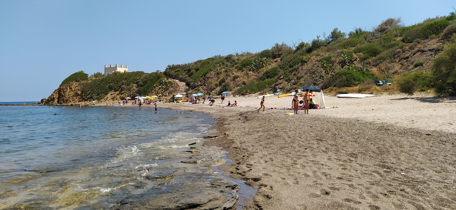 Φωτογραφία του Spiaggia Di Settefrati με επίπεδο καθαριότητας πολύ καθαρό