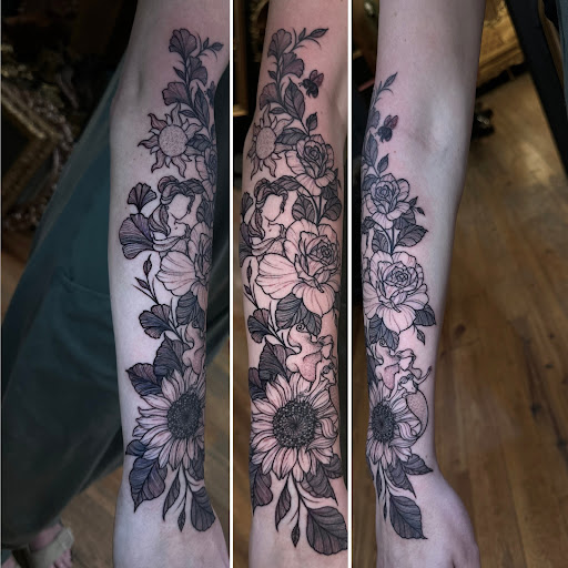 Explore tortoise tattoo ideas, creative tattoo ideas in Sevierville, available at Jaded Art Collective