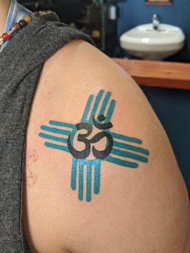 Explore cover up tattoo ideas on forearm, creative tattoo ideas in Las Cruces, available at Camino Tattoo Studio & Art Gallery