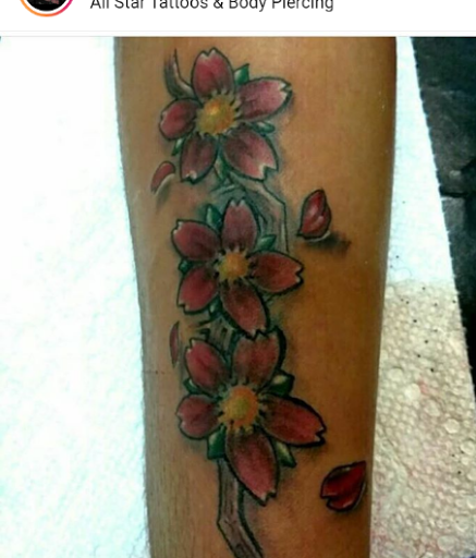 Explore compass tattoo ideas, creative tattoo ideas in Hialeah, available at Allstar Tattoo & Body piercing