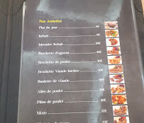 Restaurant Lezzet à Marseille menu