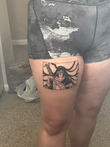 Explore hawaiian island tattoo ideas, creative tattoo ideas in Norfolk, available at Black Rose & Dagger Tattoo