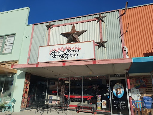 Tattoo Shop «Mystic Marks Tattoo Co», reviews and photos, 316 N LBJ Dr, San Marcos, TX 78666, USA