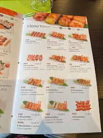 Menu du Sushi Clémenceau à Maisons-Alfort