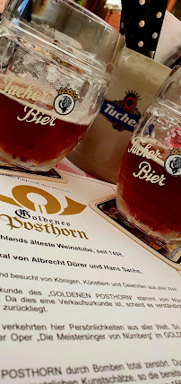 Goldenes Posthorn à Nuremberg menu