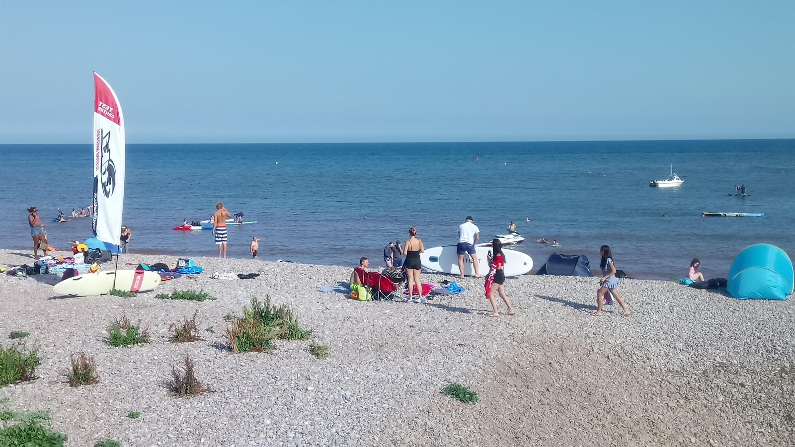 Photo de Plage de Sidmouth zone des équipements