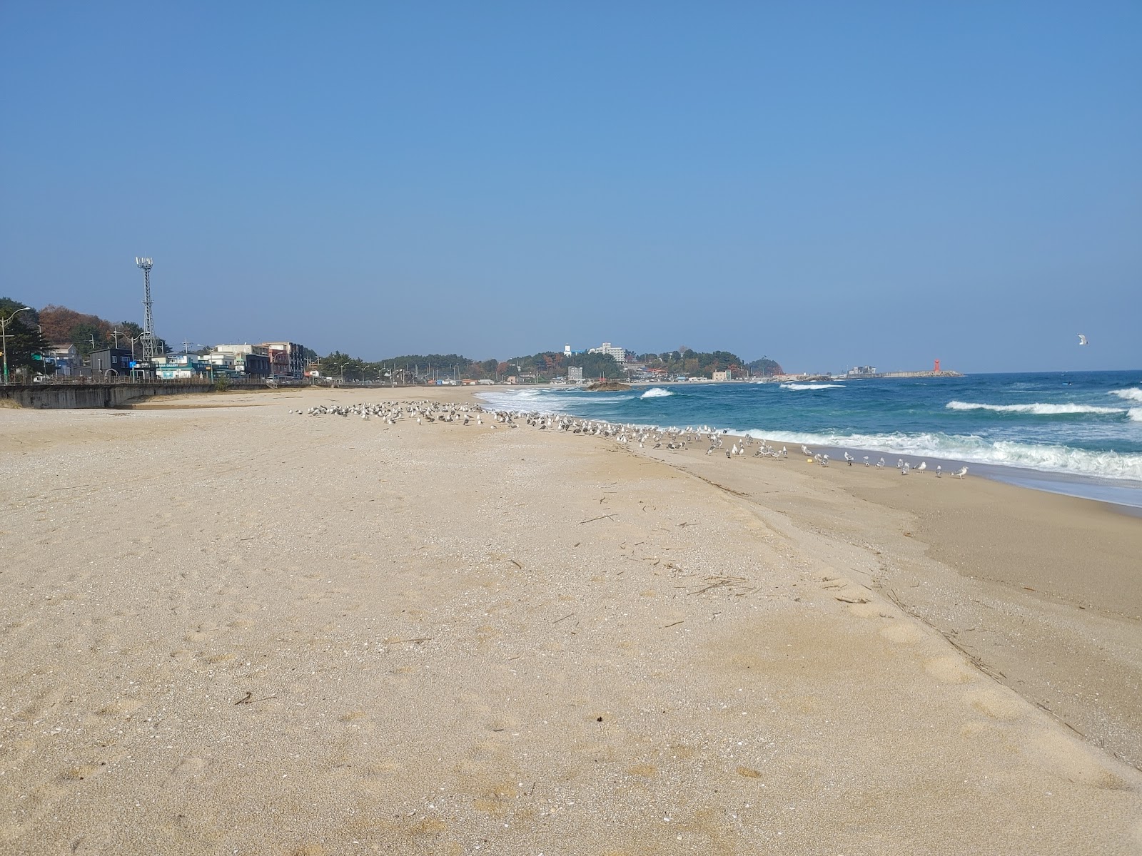 Fotografie cu Wonpo Beach zonele de facilități