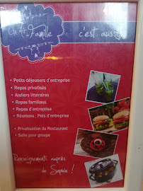 Restaurant Un air de famille à Le Pont-de-Beauvoisin (la carte)