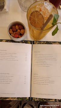 Le Chardenoux Cyril Lignac à Paris menu