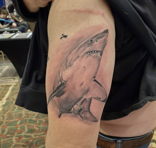 Explore mens color sleeve tattoo ideas, creative tattoo ideas in Peoria, available at Modern Ink Tattoo