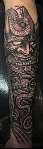 Explore stitch and angel tattoo ideas, creative tattoo ideas in Downey, available at Superior Ink Tattoo and Piercings