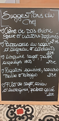Restaurant italien Pastamore à Paris - menu / carte