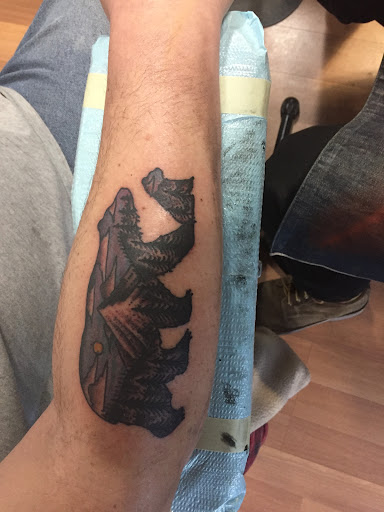 Explore dyslexia tattoo ideas, creative tattoo ideas in Ann Arbor, available at Spiral Tattoo