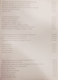 Pizzeria I Due Pini - San Casciano Val di Pesa à San Casciano in Val di Pesa carte