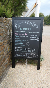 Fish & Chips de Goury à La Hague menu
