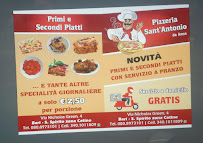 Menu / carte de Pizzeria Sant'Antonio di Biancofiore Anna à Bari