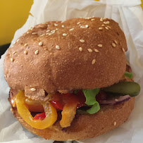 Hamburger du Restaurant végétalien Hank Burger à Paris - n°15