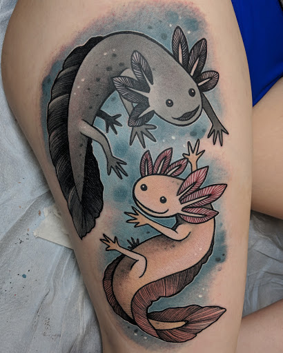 Explore scuba diving tattoo ideas, creative tattoo ideas in Green Bay, available at Endless Expansion Custom Tattoo LLC & Alyssa Marie Paramedical & Areola Tattoos