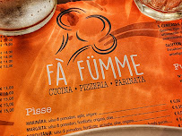Fa Fumme - Pizzeria Farinata Cucina Del Territorio à Albenga menu
