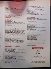 Restaurant italien Casa Flavio à Lyon (la carte)