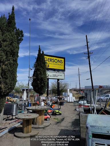 Building Materials Store «Gersons Used Building Materials», reviews and photos, 4726 S Country Club Rd, Tucson, AZ 85714, USA