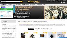 MotoBorney.cz - e-shop s náhradními díly a doplňky nejen pro motorky