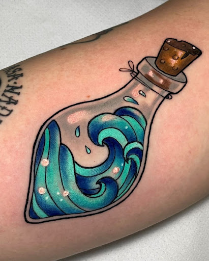 Find angel tattoo ideas for ladies for your next unique tattoo in West Palm Beach at DynamiQ Ink