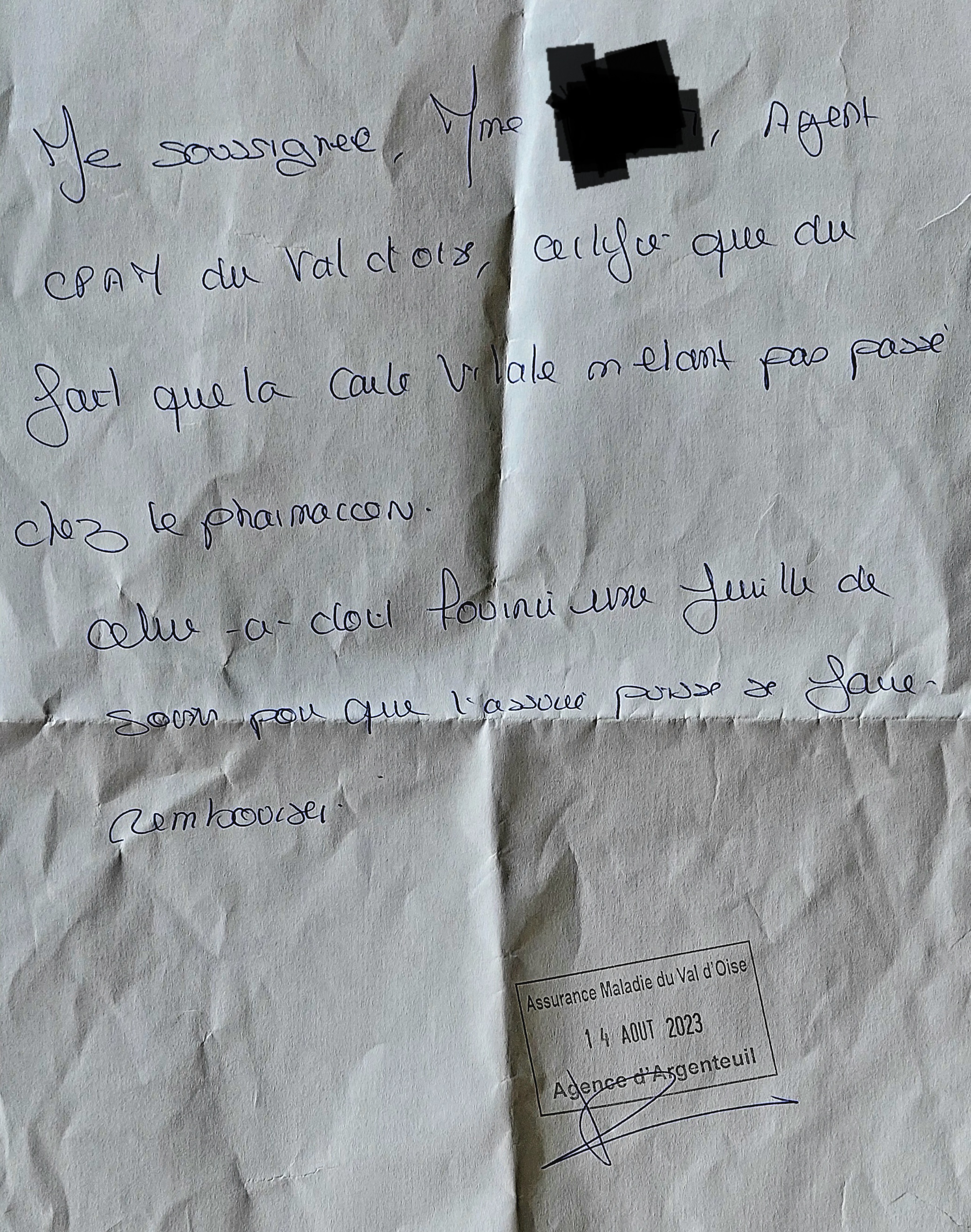 Photo n° 1 de l'avis de Z. fait le 15/08/2023 à 17:17