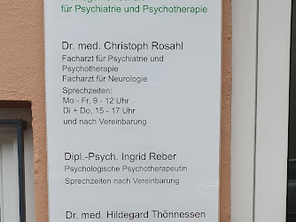 Dr. med. Christoph Rosahl, Praxis am Park, Praxisgemeinschaft für Psychiatrie und Psychotherapie
