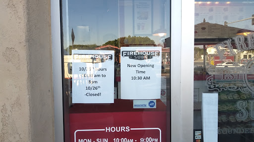 Sandwich Shop «Firehouse Subs», reviews and photos, 24100 El Toro Rd B, Laguna Woods, CA 92637, USA